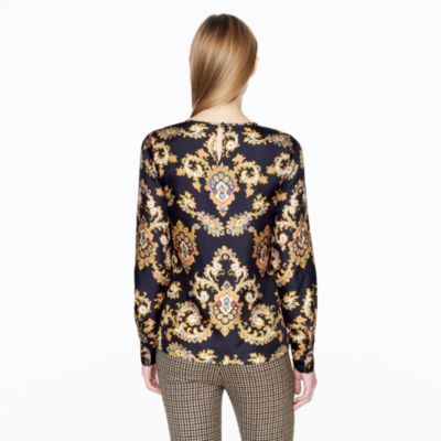 Collection golden paisley blouse