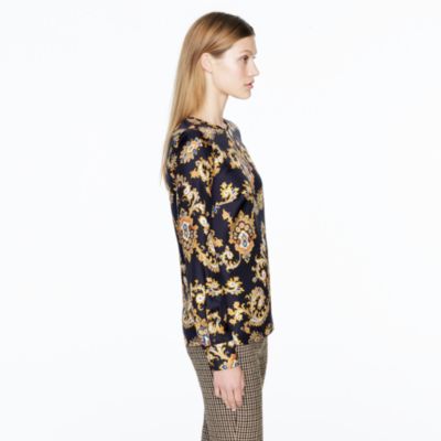 Collection golden paisley blouse