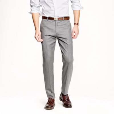 Ludlow classic suit pant in Italian wool flannel