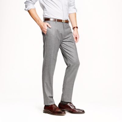 Ludlow classic suit pant in Italian wool flannel