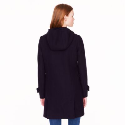 Petite stadium-cloth duffle coat