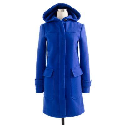 Petite stadium-cloth duffle coat