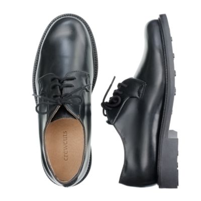 Kids' leather oxfords