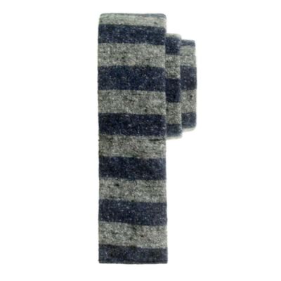 The Hill-side&reg; brushed-canvas stripe tie