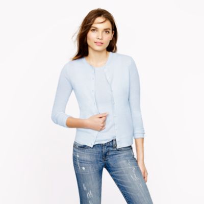 Collection cashmere crewneck cardigan