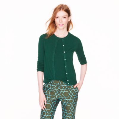 Collection cashmere crewneck cardigan