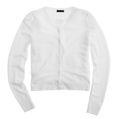 Cashmere crewneck cardigan