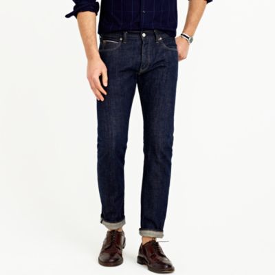 484 selvedge jean in raw indigo