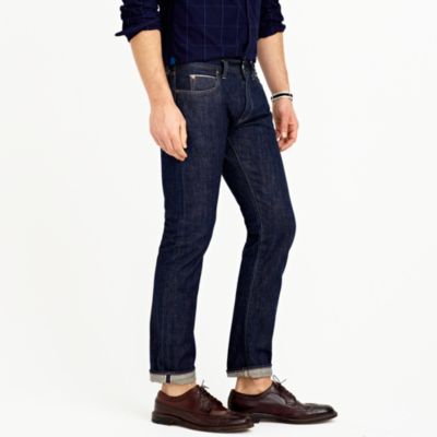 484 selvedge jean in raw indigo