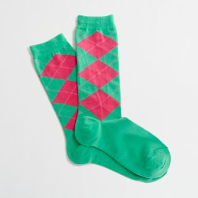Factory argyle socks
