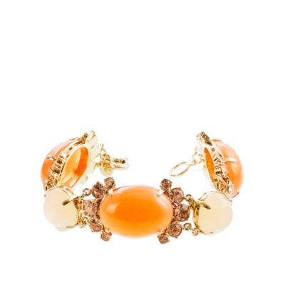 Cabochon fan bracelet