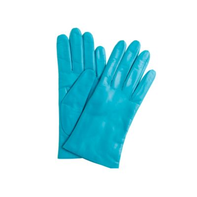 Cashmere-lined leather gloves