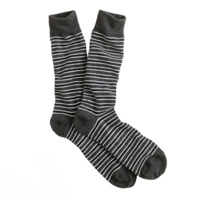 Variegated microstripe socks