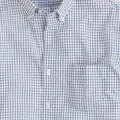 Lightweight short-sleeves shirt in Baltic check
