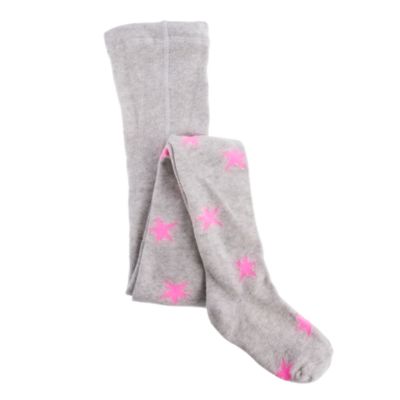 Girls' starry tights
