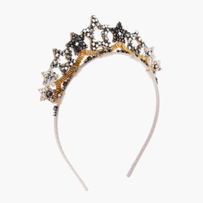 Girls' star crown headband