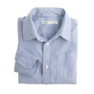Boys' Secret Wash shirt in medium stripe