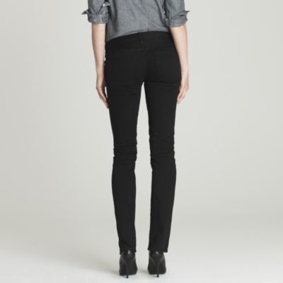 Matchstick jean in overdyed black denim