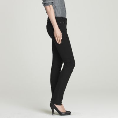 Matchstick jean in overdyed black denim