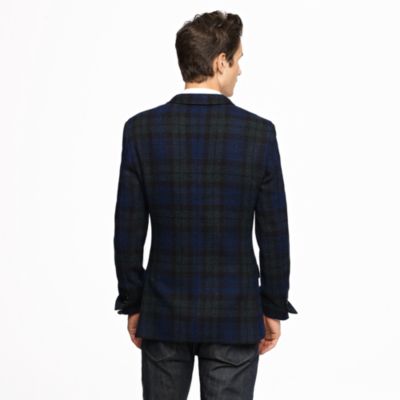 Ludlow sportcoat in Black Watch Harris Tweed wool