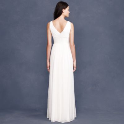 Sophia gown in silk chiffon