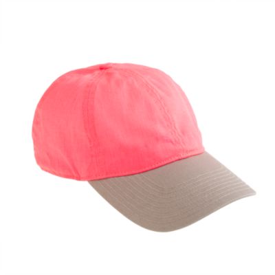 Colorblock baseball cap