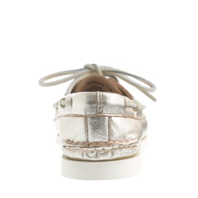 Sperry Top-Sider&reg; for J.Crew Authentic Original 2-eye metallic boat shoes