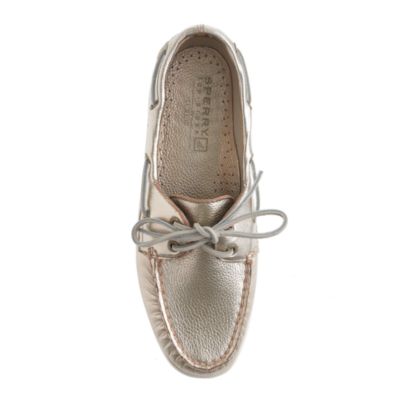 Sperry Top-Sider&reg; for J.Crew Authentic Original 2-eye metallic boat shoes