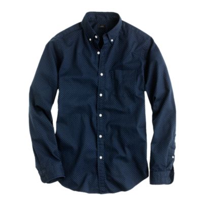 Twill dot shirt