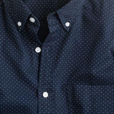 Twill dot shirt