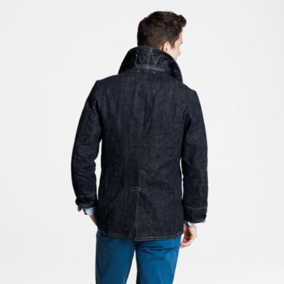 Mister Freedom&reg; denim peacoat