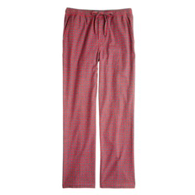 Flannel sleep pant in bright barn check