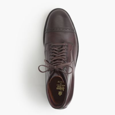 Alden&reg; for J.Crew cap toe cordovan boots