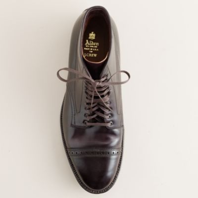 Alden&reg; for J.Crew cap toe cordovan boots