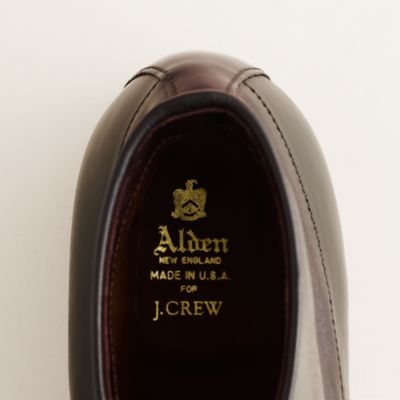 Alden&reg; for J.Crew cap toe cordovan boots