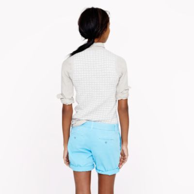 Broken-in boyfriend chino short