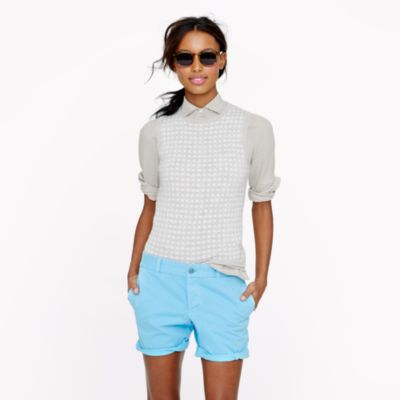 Broken-in boyfriend chino short
