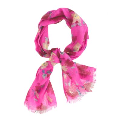 Girls' printed scarf