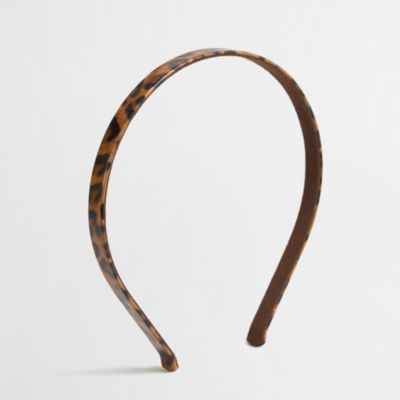 Factory girls' patent tortoise headband