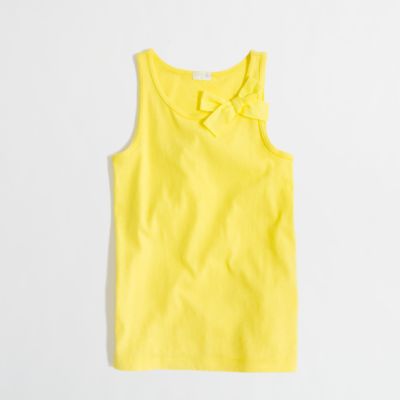 Factory girls' bow tank