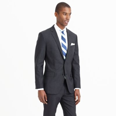 Ludlow suit jacket with center vent in Italian wool