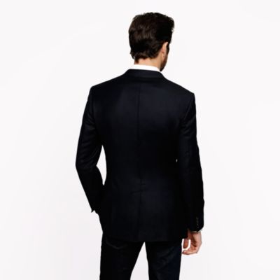Ludlow blazer with center vent in Italian wool