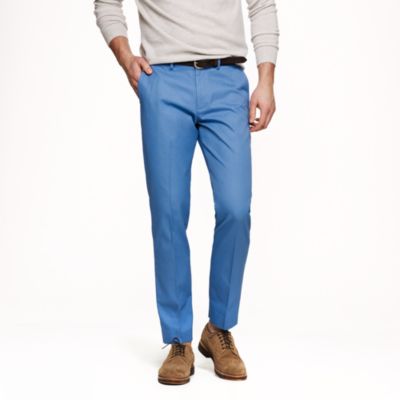 Bowery slim in cotton twill