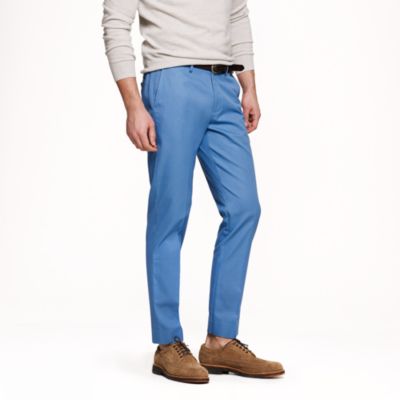 Bowery slim in cotton twill