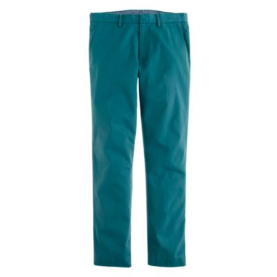 Bowery slim in cotton twill