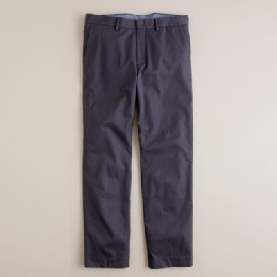 Bowery slim in cotton twill