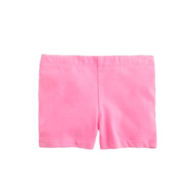 Girls' tumble short in neon solid
