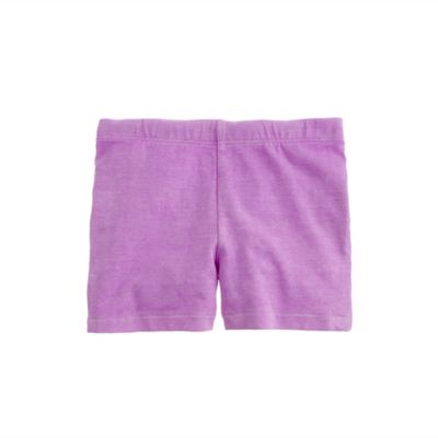 Girls' tumble short in neon solid