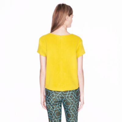 Collection brushed wool top