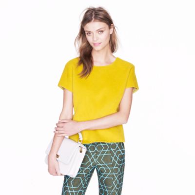 Collection brushed wool top